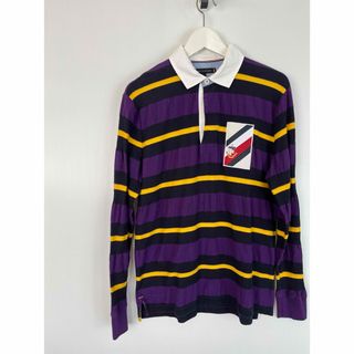 トミーヒルフィガー(TOMMY HILFIGER)のTOMMY HILFIGER　トミーヒルフィガー　ラガーシャツ　マルチボーダー(Tシャツ/カットソー(七分/長袖))