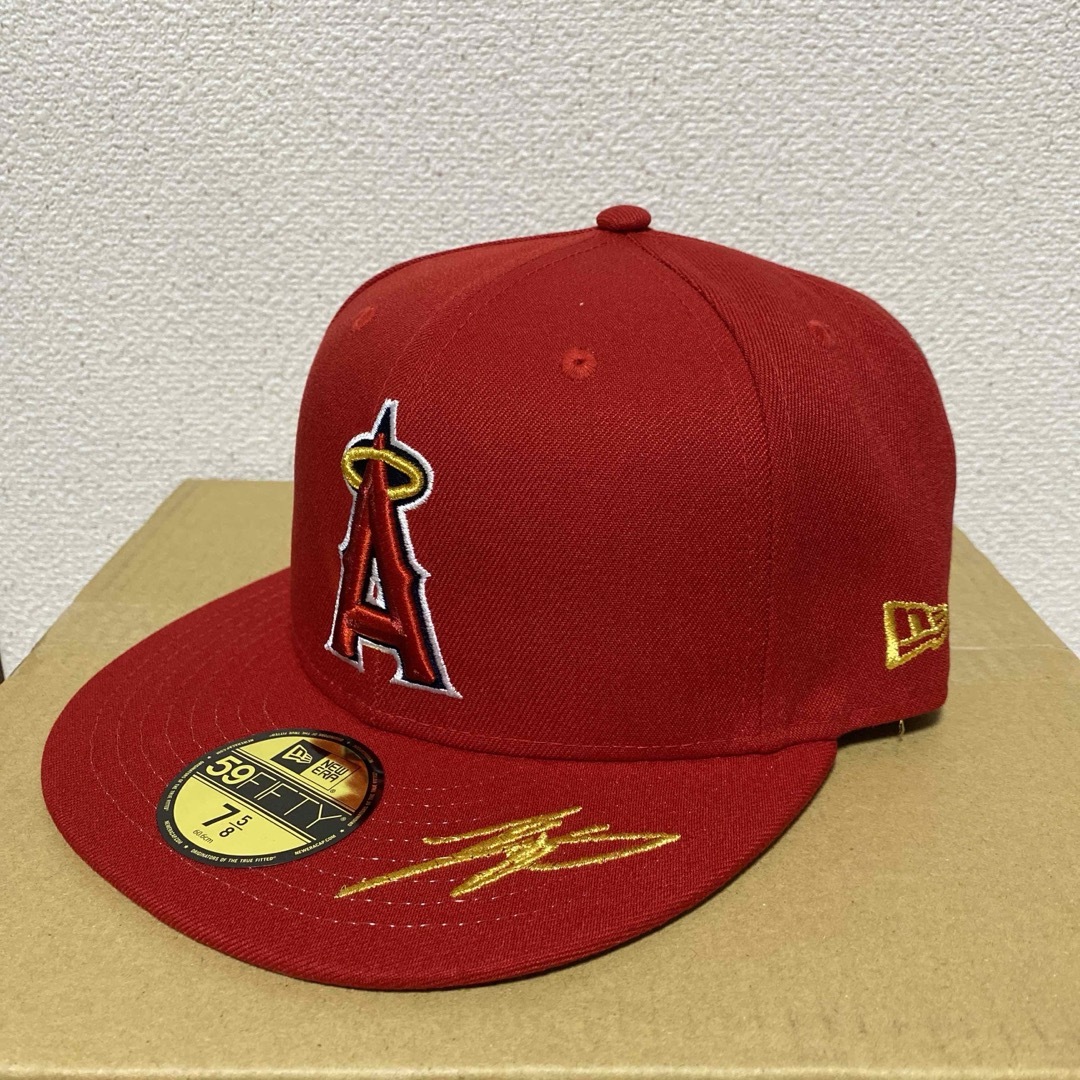 NEW ERA(ニューエラー)の大谷翔平　MVP &ホームラン王　記念キャップ スポーツ/アウトドアの野球(記念品/関連グッズ)の商品写真