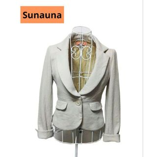 スーナウーナ(SunaUna)の✨Sunauna★レディース★ウール★テーラードジャケット★size36(テーラードジャケット)