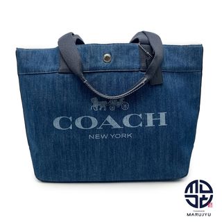 コーチ(COACH)のCOACH コーチ デニム ブランドロゴ トートバッグ F25902 ビッグトート バック ハンドバック 鞄 カバン ブランド(トートバッグ)