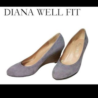 ダイアナ(DIANA)の✨新品✨DIANA WELL FIT★ウェッジソール★パンプス★ヒール(ハイヒール/パンプス)