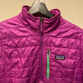 パタゴニア(patagonia)のPatagoniaパタゴニア ナノパフ プルオーバー ジャケット レディース(ダウンジャケット)