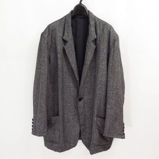 ヨウジヤマモト(Yohji Yamamoto)の初期 Y's ワイズ ヨウジヤマモト オーバーサイズ ヘリンボーン ジャケット(テーラードジャケット)