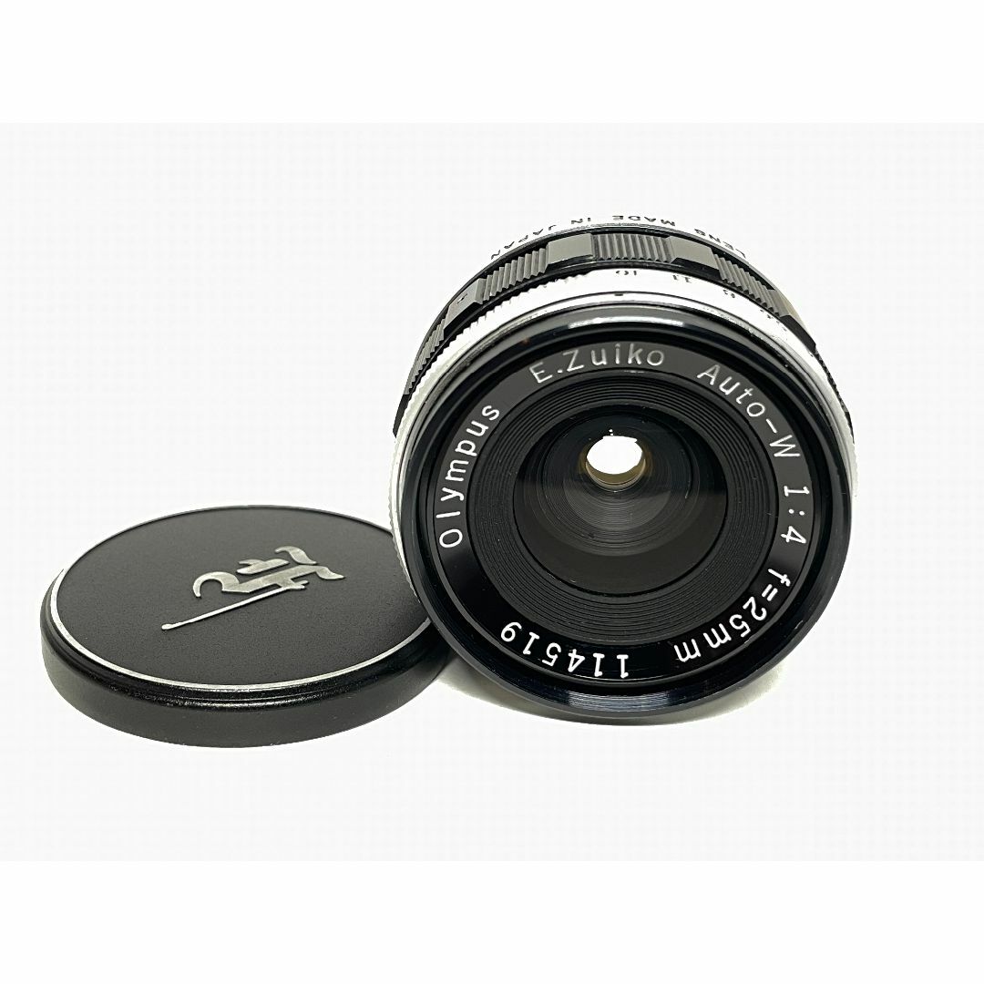 OLYMPUS(オリンパス)のオリンパス E.Zuiko Auto-W 25mm F4 スマホ/家電/カメラのカメラ(レンズ(単焦点))の商品写真