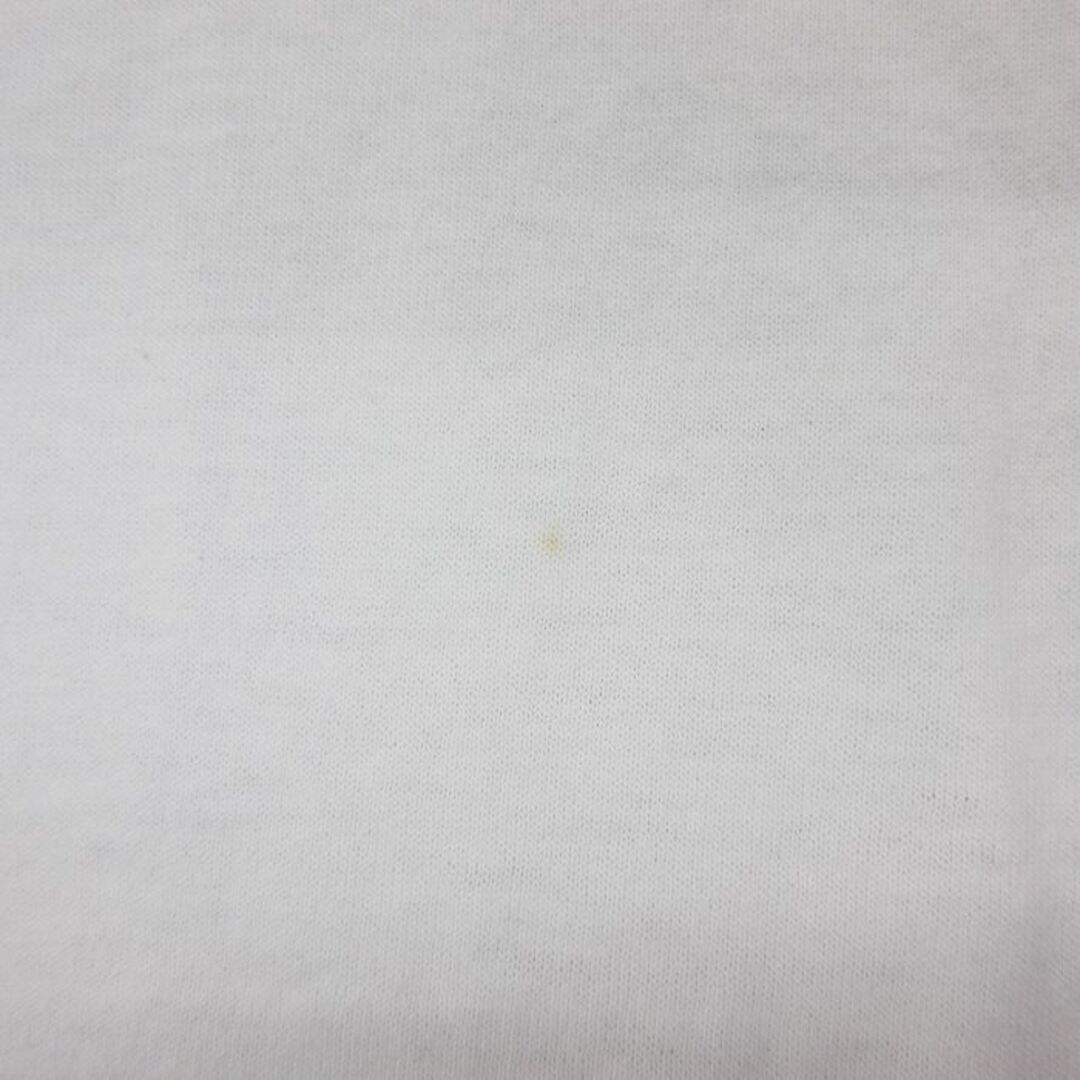 SCREEN STARS(スクリーンスターズ)のXL★古着 スクリーンスターズ 半袖 ビンテージ Tシャツ メンズ 80年代 80s 家 人 大きいサイズ クルーネック USA製 白 ホワイト 24apr03 中古 メンズのトップス(Tシャツ/カットソー(半袖/袖なし))の商品写真