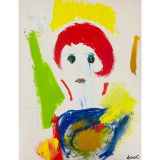 絵描きhiro C「ママの調子はどう？」(絵画/タペストリー)