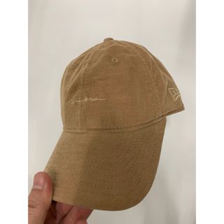 ニューエラー(NEW ERA)のニューエラ  マイクロコーデュロイ　手書き風ロゴ　9THIRTY キャップ(キャップ)