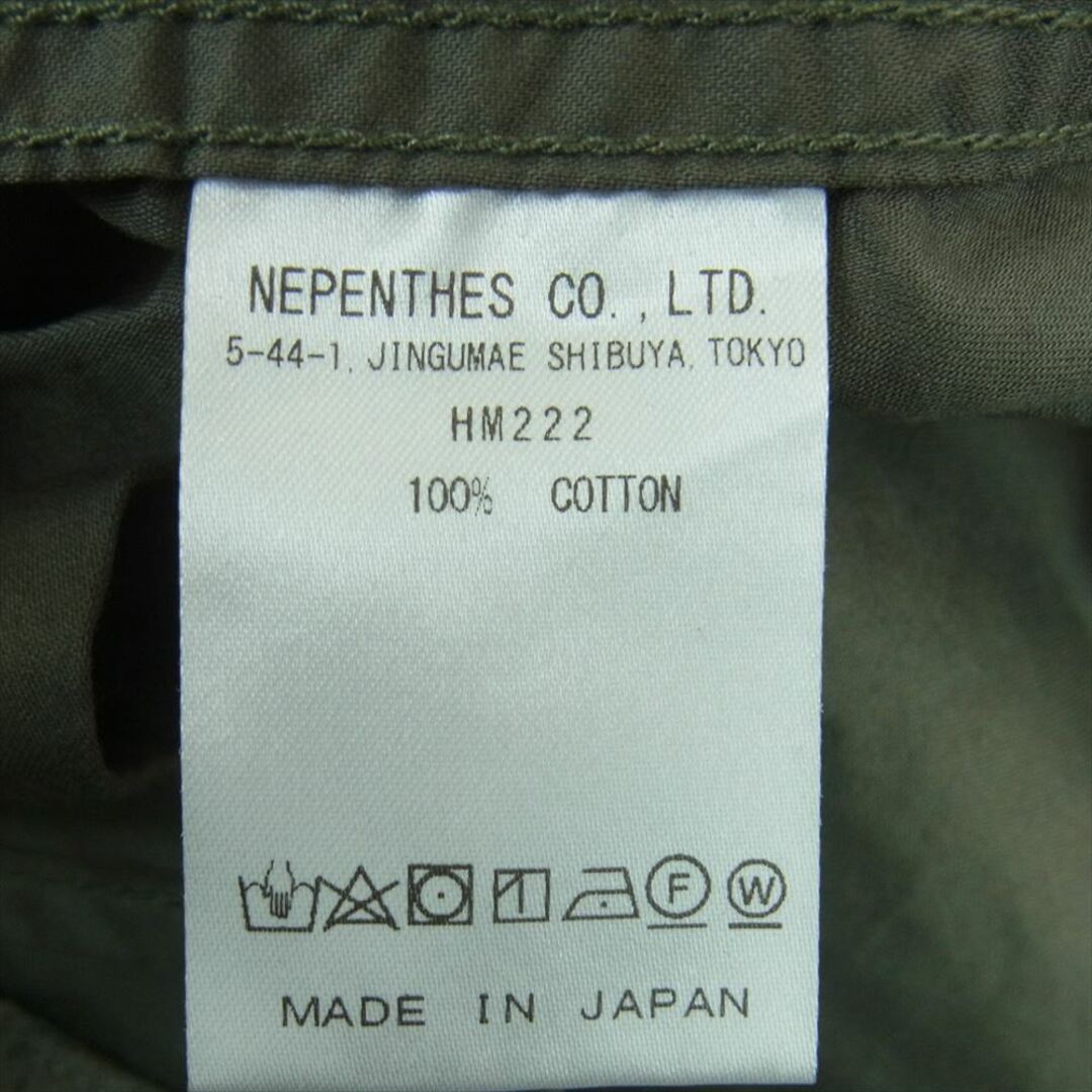 Needles(ニードルス)のNeedles ニードルス HM222 H.D. Pant BDU ヒザデル カーゴ パンツ コットン 日本製 カーキ系 S【中古】 メンズのパンツ(その他)の商品写真