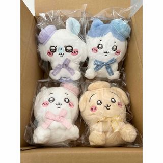 チイカワ(ちいかわ)のちいかわ 東京みやげ お座りぬいぐるみ　ちいかわ　ハチワレ　うさぎ　モモンガ4種(キャラクターグッズ)