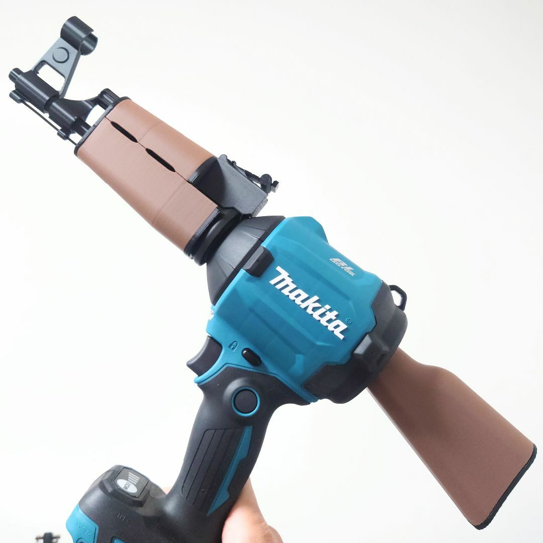 Makita(マキタ)のエアダスターカスタム第二弾　AK47　マキタ　AS180D プレゼントにも エンタメ/ホビーのミリタリー(その他)の商品写真