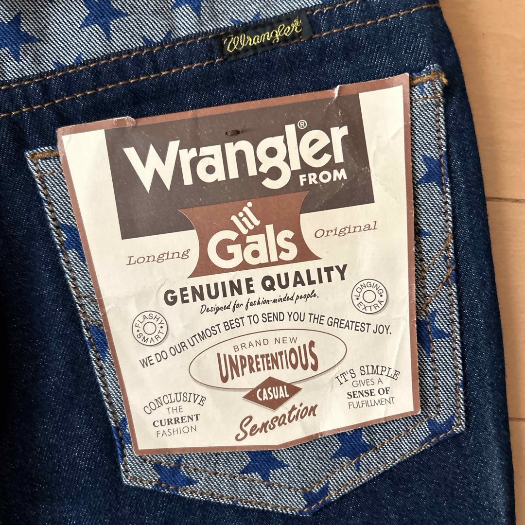 Wrangler(ラングラー)のwranglerジーンズ キッズ/ベビー/マタニティのキッズ服女の子用(90cm~)(パンツ/スパッツ)の商品写真