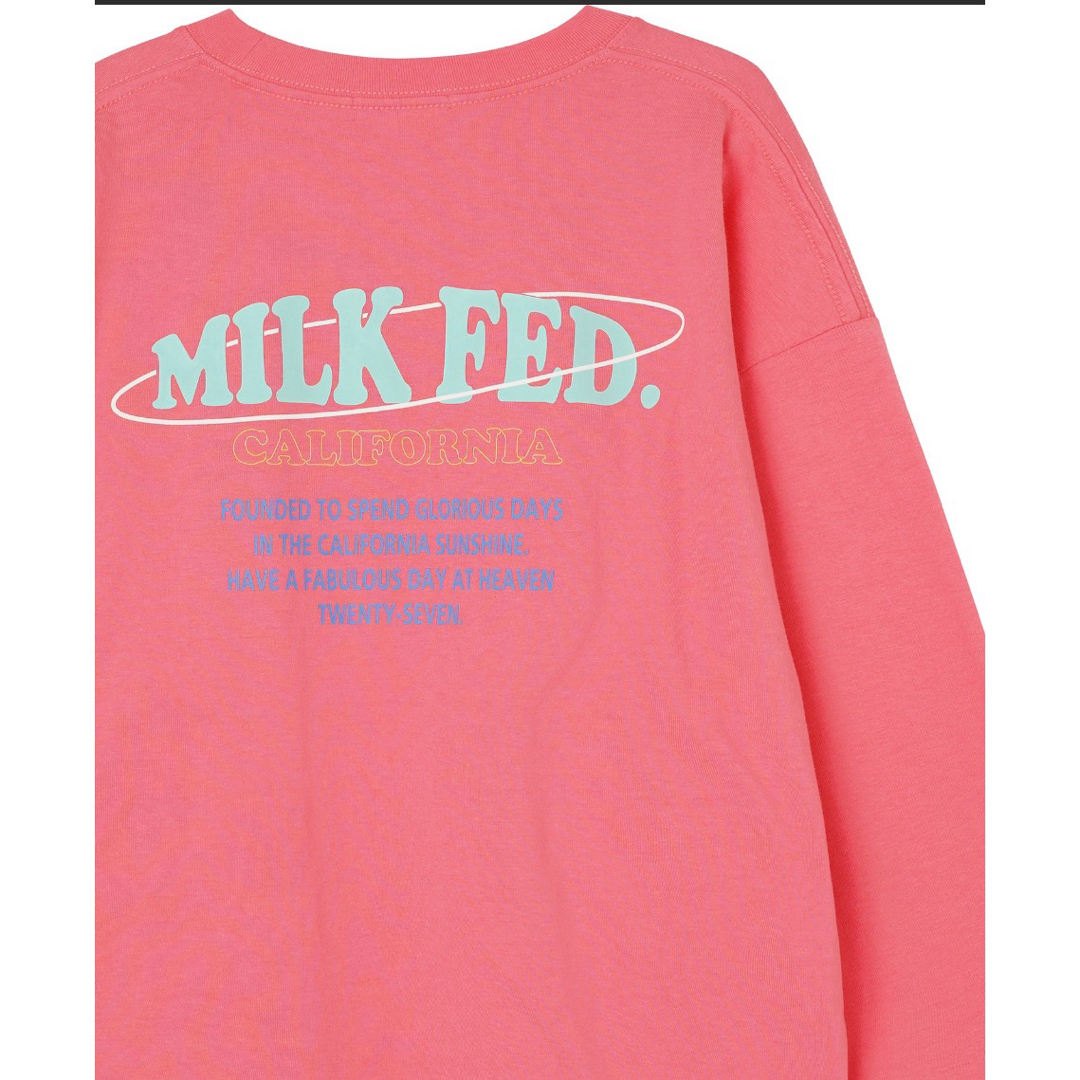 MILKFED.(ミルクフェド)の新品タグ付き　MILKFED.カットソー レディースのトップス(Tシャツ(長袖/七分))の商品写真