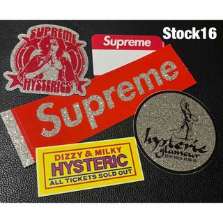 SUPREME・HYS Sticker ❤️Stock16