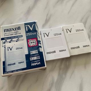 マクセル(maxell)のmaxell 250GB 120GB HDD(その他)