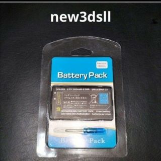 new3dsll バッテリー　未使用未開封(携帯用ゲーム機本体)