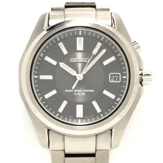 セイコー(SEIKO)のSEIKO(セイコー) 腕時計 SPIRIT(スピリット) 7B42-0AM0 メンズ チタン/SS/電波 黒(その他)