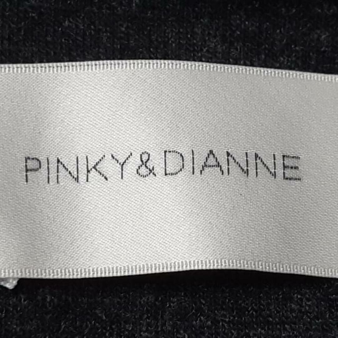 Pinky&Dianne(ピンキーアンドダイアン)のPinky&Dianne(ピンキー&ダイアン) コート サイズ34 S レディース美品  - ダークグレー×黒 長袖/ファー/秋/冬 レディースのジャケット/アウター(その他)の商品写真