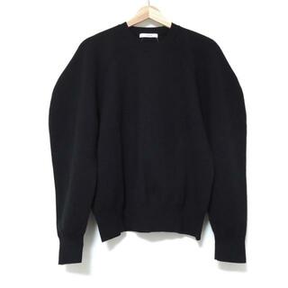 チノ(CINOH)のCINOH(チノ) 長袖セーター サイズ38 M レディース美品  - 黒 クルーネック(ニット/セーター)