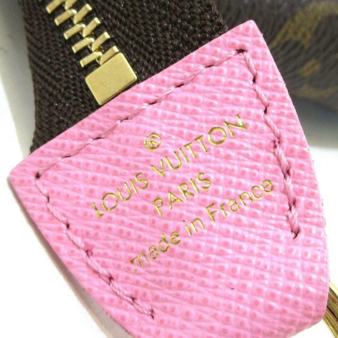 LOUIS VUITTON(ルイヴィトン)のLOUIS VUITTON(ルイヴィトン) ハンドバッグ モノグラム美品  ミニポシェットアクセソワール M82623 モノグラム×ローズ モノグラム・キャンバス レディースのバッグ(ハンドバッグ)の商品写真