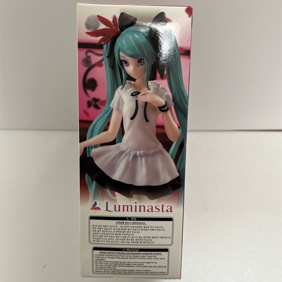 SEGA(セガ)の【未開封】初音ミク Luminasta シュプリーム プライズフィギュア エンタメ/ホビーのフィギュア(アニメ/ゲーム)の商品写真