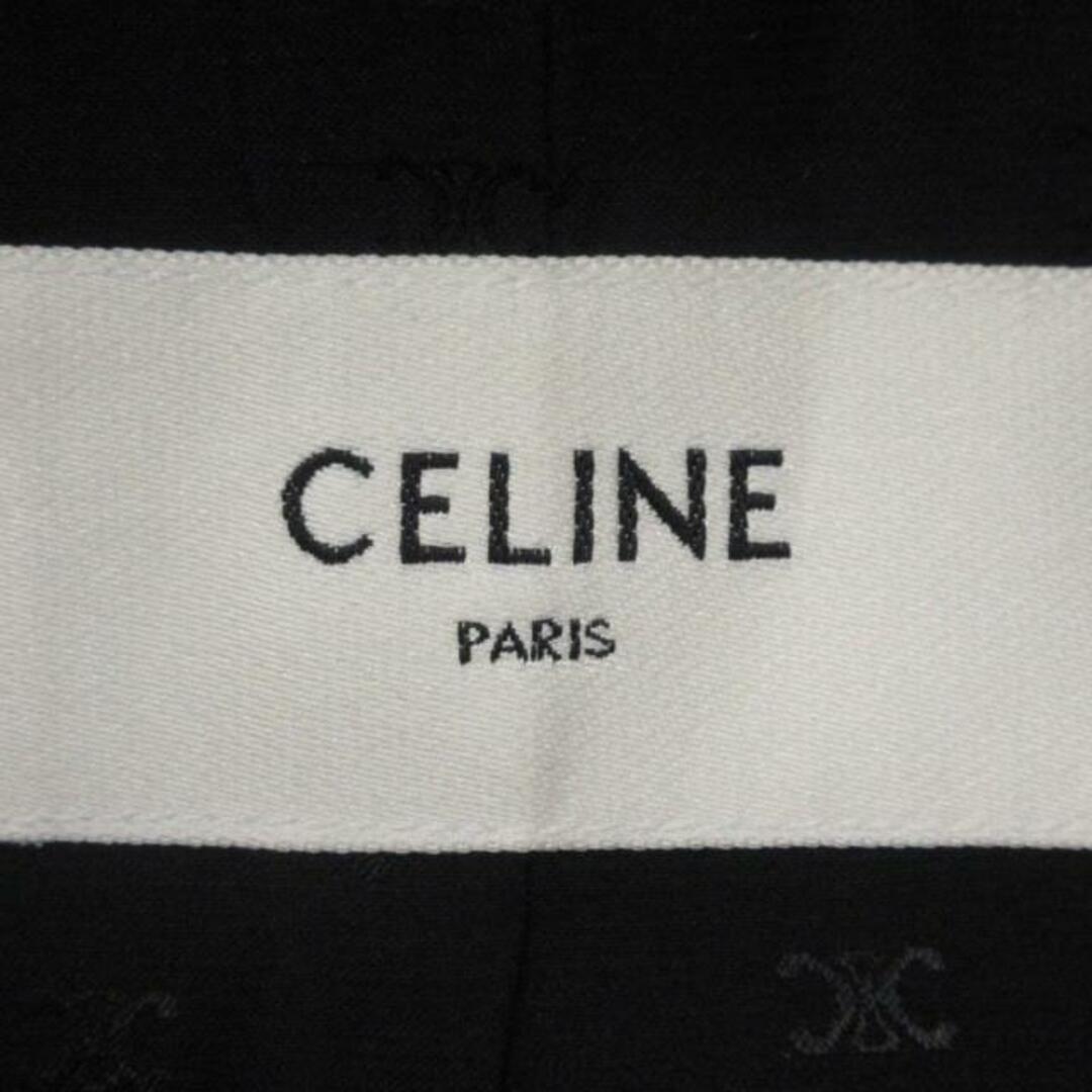 celine(セリーヌ)のCELINE(セリーヌ) ジャケット サイズ36 S レディース - 2V890403I 黒×アイボリー 長袖/ツイード/秋/冬 ウール、モヘア レディースのジャケット/アウター(その他)の商品写真