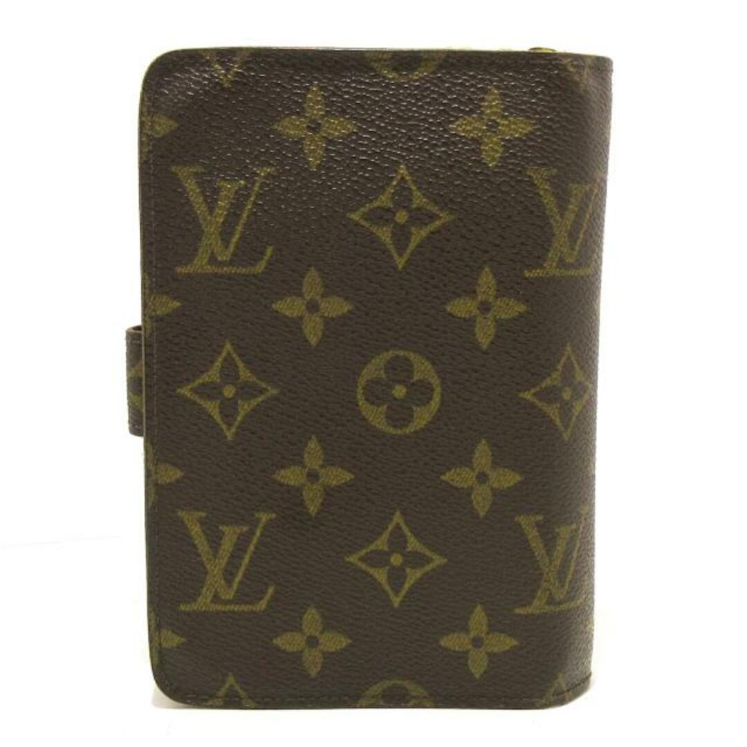 LOUIS VUITTON(ルイヴィトン)のLOUIS VUITTON(ルイヴィトン) 2つ折り財布 モノグラム ポルト パピエ・ジップ M61207(新型) モノグラム・キャンバス レディースのファッション小物(財布)の商品写真