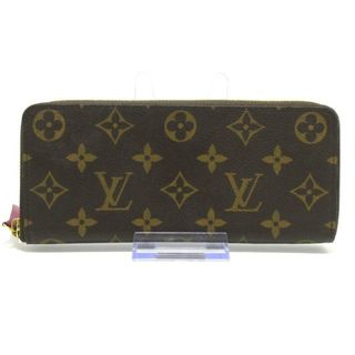 ルイヴィトン(LOUIS VUITTON)のLOUIS VUITTON(ルイヴィトン) 長財布 モノグラム ポルトフォイユクレマンス M60742 フューシャ モノグラム・キャンバス(財布)