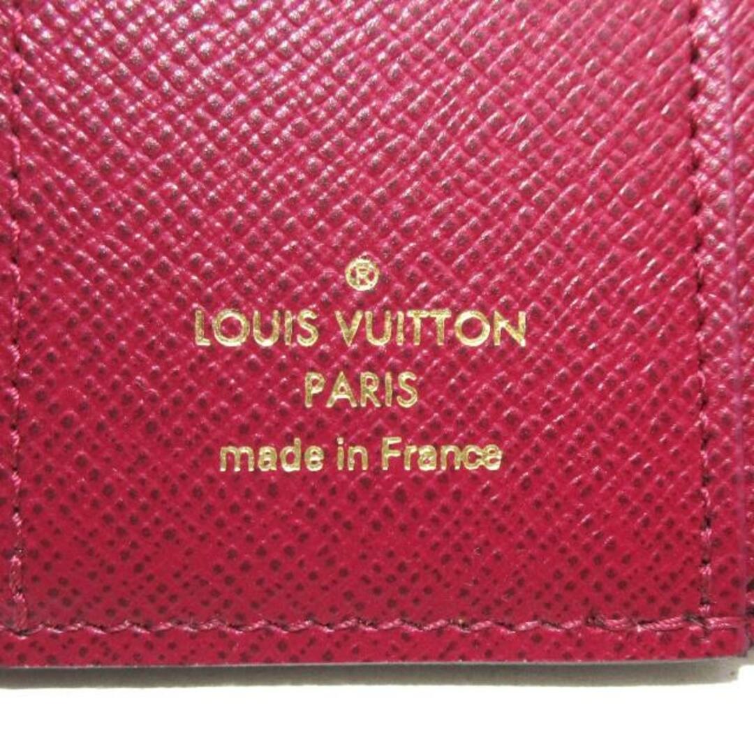 LOUIS VUITTON(ルイヴィトン)のLOUIS VUITTON(ルイヴィトン) 3つ折り財布 モノグラム美品  ポルトフォイユゾエ M62932 フューシャ モノグラム・キャンバス、レザー（皮革の種類：牛革） レディースのファッション小物(財布)の商品写真