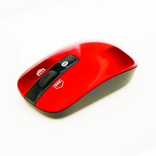 【色: レッド】MT-1626 純正 Bluetooth マウス 無線 ワイヤレ(PC周辺機器)
