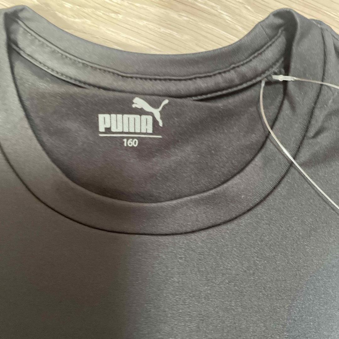 PUMA(プーマ)のPUMA裏起毛クルーネックインナー　ヒートテック キッズ/ベビー/マタニティのキッズ服男の子用(90cm~)(下着)の商品写真