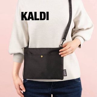 カルディ(KALDI)のKALDI カルディ いちご柄サコッシュ いちごバッグ(ショルダーバッグ)