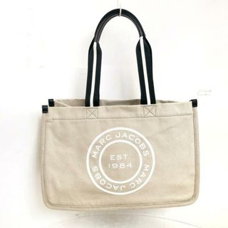 マークジェイコブス(MARC JACOBS)のMARC JACOBS(マークジェイコブス) ショルダーバッグ - H052M06FA21 アイボリー×黒×白 キャンバス×レザー(ショルダーバッグ)