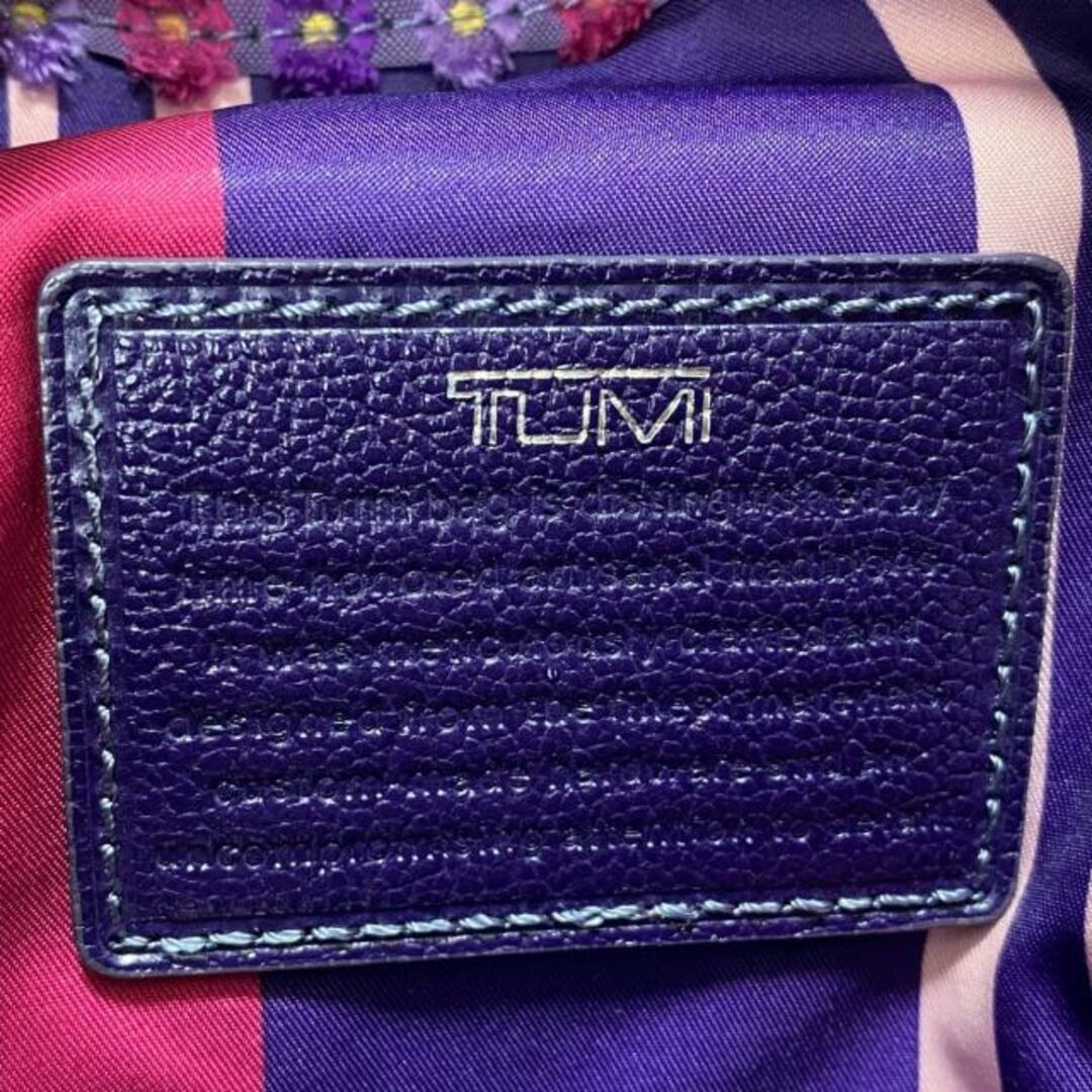 TUMI(トゥミ)のTUMI(トゥミ) ショルダーバッグ - ピンクベージュ×マルチ ナイロン レディースのバッグ(ショルダーバッグ)の商品写真