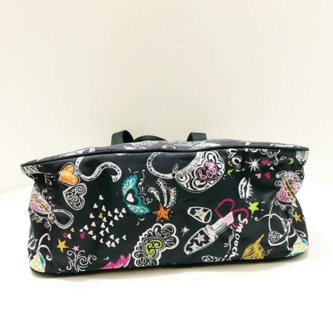 LeSportsac(レスポートサック)のLESPORTSAC(レスポートサック) ハンドバッグ美品  - 黒×白×マルチ レスポナイロン レディースのバッグ(ハンドバッグ)の商品写真