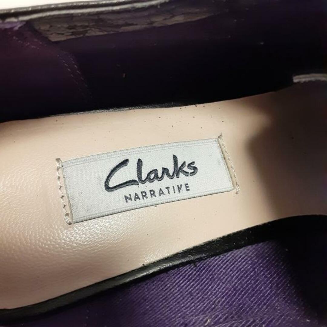 Clarks(クラークス)のClarks(クラークス) シューズ レディース - 黒 ウィングチップ レザー レディースの靴/シューズ(その他)の商品写真