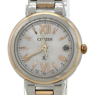 シチズン(CITIZEN)のCITIZEN(シチズン) 腕時計美品  XC(クロスシー) H060-T025056 レディース ベージュ(腕時計)