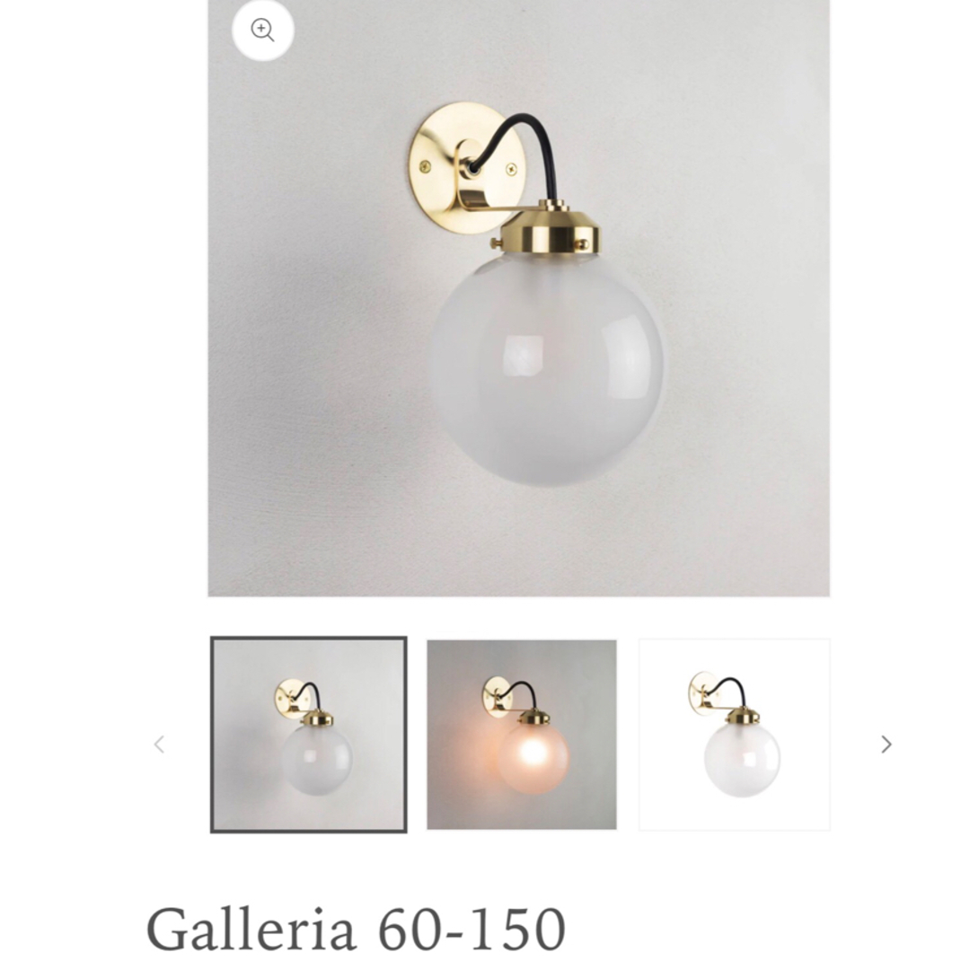 Galleria 60-150 GlassGlobe(F) インテリア/住まい/日用品のライト/照明/LED(天井照明)の商品写真