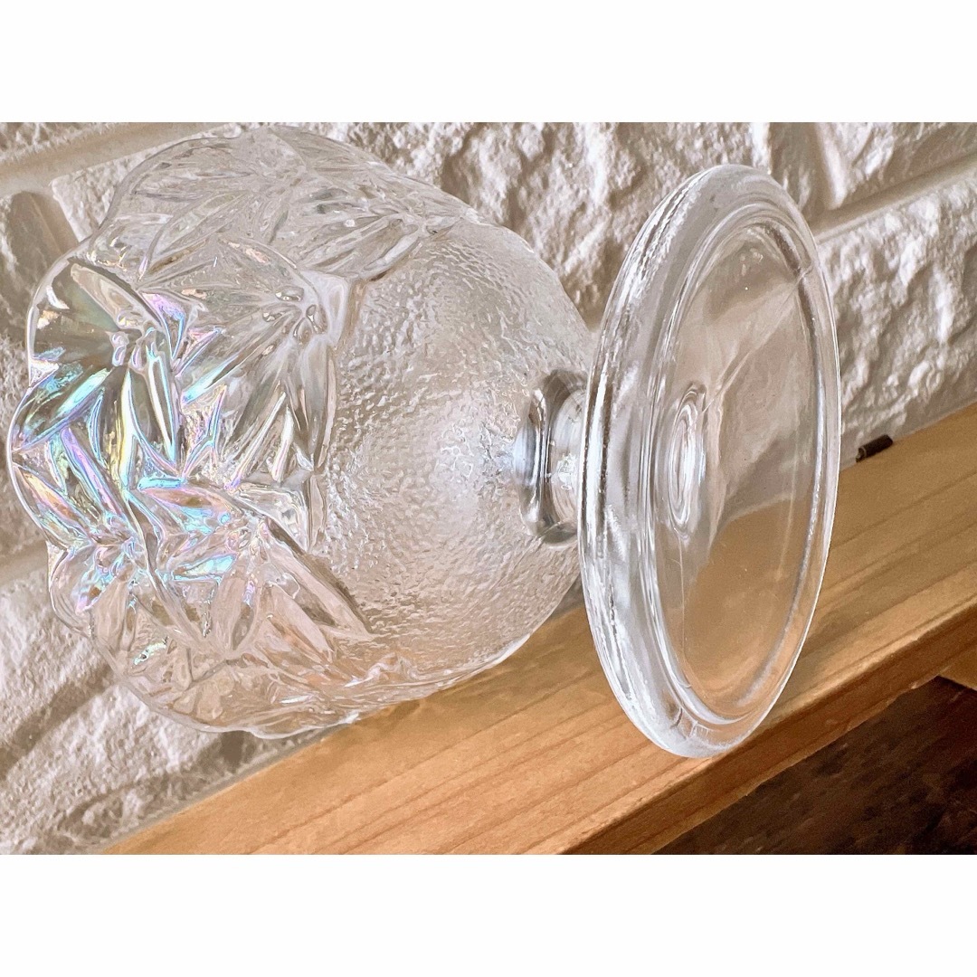 東洋佐々木ガラス(トウヨウササキガラス)の【SASAKI GLASS】オーロラ アイス スタンド カップ  ５個 セット インテリア/住まい/日用品のキッチン/食器(食器)の商品写真