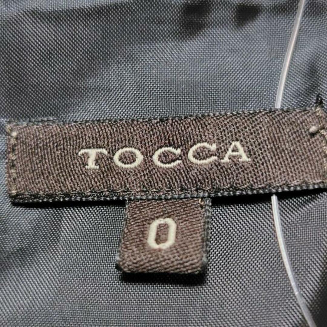 TOCCA(トッカ)のTOCCA(トッカ) ワンピース サイズ0 XS レディース - 黒×ピンク×アイボリー 半袖/ロング ポリエステル レディースのワンピース(その他)の商品写真