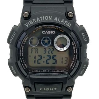 カシオ(CASIO)のCASIO(カシオ) 腕時計美品  - W-735H メンズ 黒(その他)