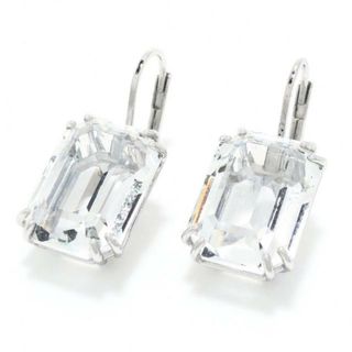 SWAROVSKI - スワロフスキー ピアス - シルバー×クリアの通販 by