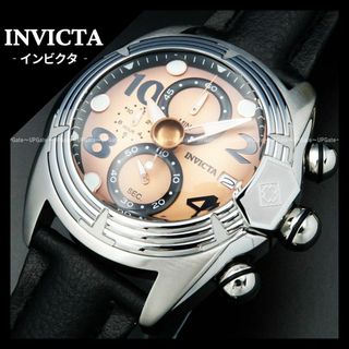 インビクタ(INVICTA)の上品★クロノグラフ★ブラウン＆ブラック INVICTA Lupah 43879(腕時計(アナログ))