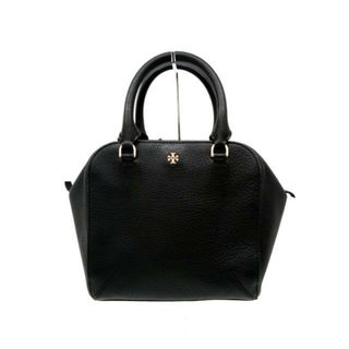 トリーバーチ(Tory Burch)のTORY BURCH(トリーバーチ) ハンドバッグ - 黒 レザー(ハンドバッグ)