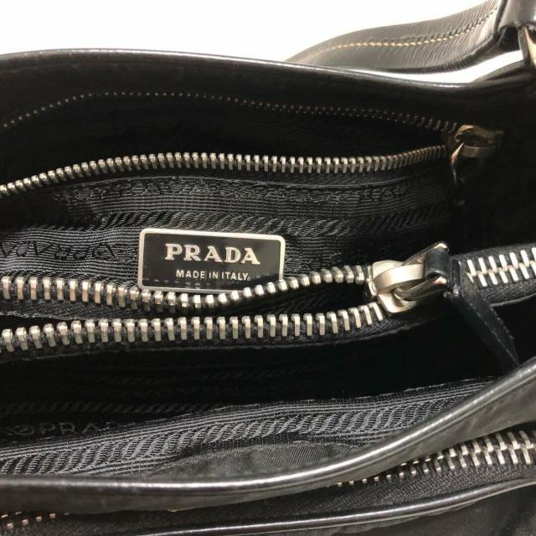 PRADA(プラダ)のPRADA(プラダ) ハンドバッグ - BR2522 黒 ナイロン×レザー レディースのバッグ(ハンドバッグ)の商品写真