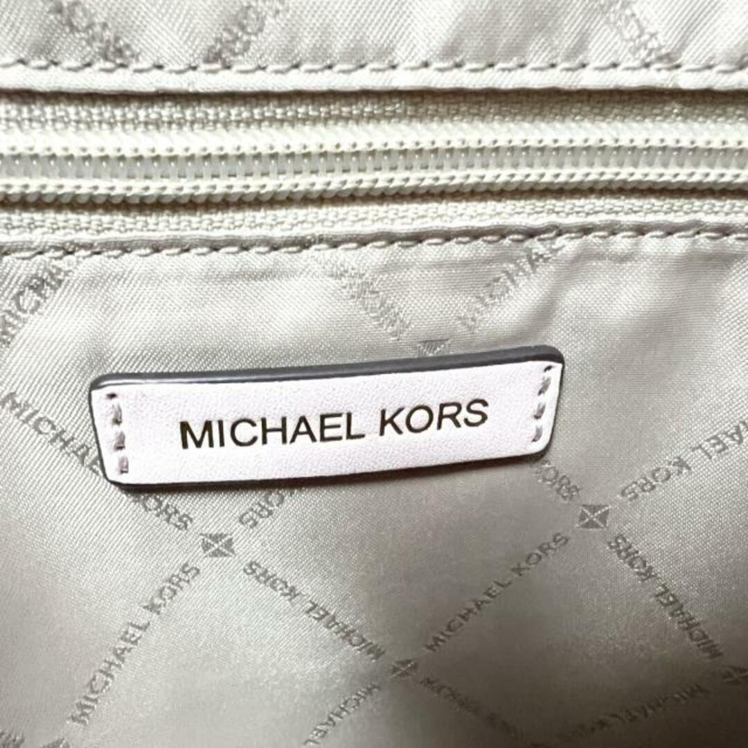 Michael Kors(マイケルコース)のMICHAEL KORS(マイケルコース) トートバッグ ミレラ 35S2G7ZT3C アイボリー×ライトピンク キャンバス×レザー レディースのバッグ(トートバッグ)の商品写真