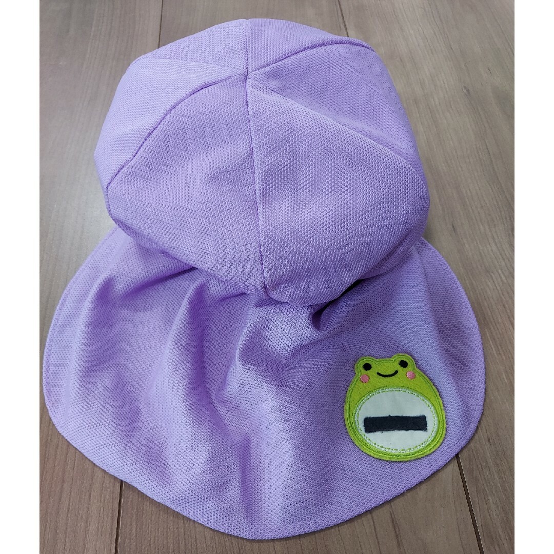 幼児用帽子　薄紫　フリーサイズ キッズ/ベビー/マタニティのこども用ファッション小物(帽子)の商品写真