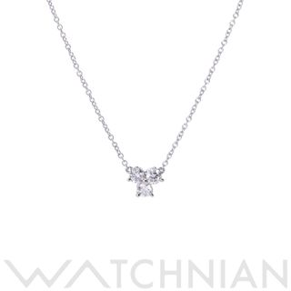 ティファニー(Tiffany & Co.)の中古 ティファニー TIFFANY & Co. レディース ネックレス Pt950プラチナ ダイヤモンド(ネックレス)