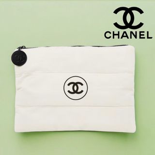 シャネル(CHANEL)の【新品】CHANELシャネル コスメポーチ小物入れ海外免税店ノベルティ限定商品(ポーチ)