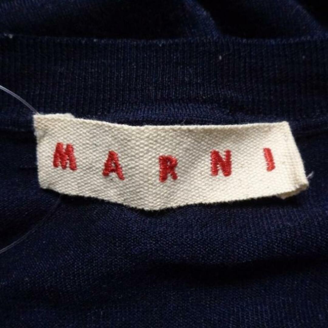 Marni(マルニ)のMARNI(マルニ) カーディガン サイズ38 S レディース - ネイビー×黒 長袖 レディースのトップス(カーディガン)の商品写真