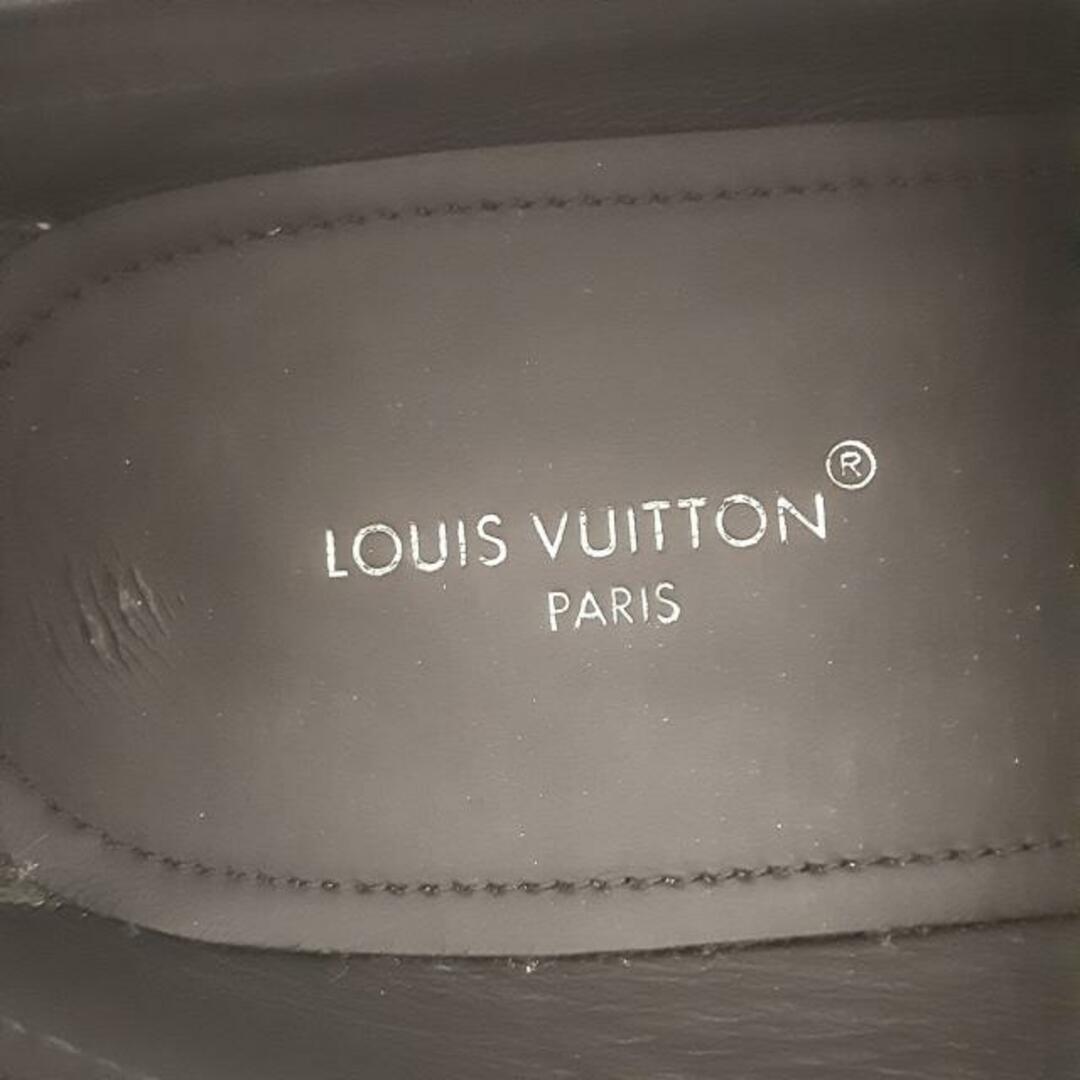 LOUIS VUITTON(ルイヴィトン)のLOUIS VUITTON(ルイヴィトン) ローファー 6 1/2 メンズ メジャー・ライン ローファー 1ABFFM/BPEL1XGZ 黒 グレーズドカーフレザー(皮革の種類：牛革) メンズの靴/シューズ(その他)の商品写真